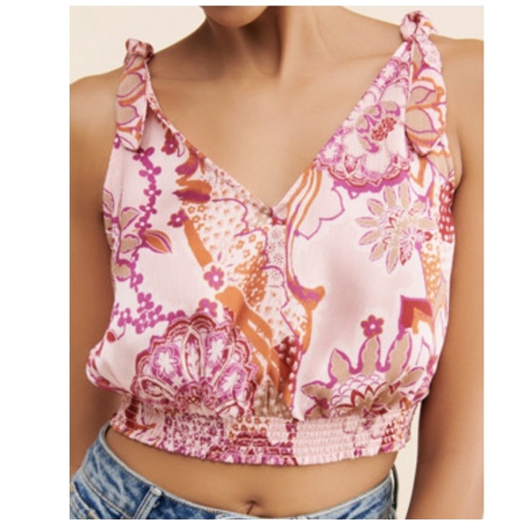 FREE PEOPLE Weekend in Montauk crop top - Picture 4 of 7